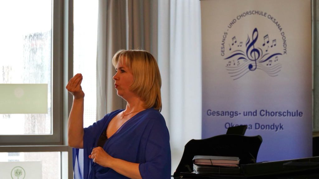 Dritter Autoren-Gesangsworkshop von Oksana Dondyk